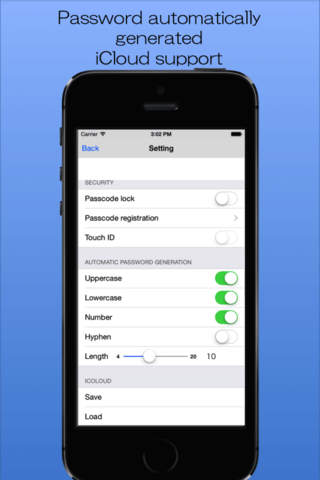 Password Memory -The Simple Password Manager- - náhled