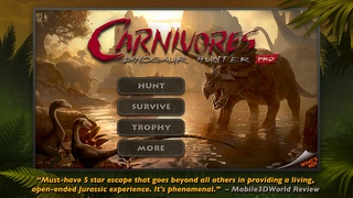 Carnivores:Dinosaur Hunter Pro screenshot 1
