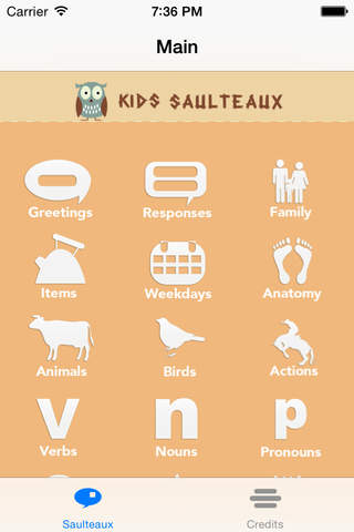 Saulteaux Language App - náhled