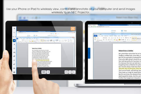 DisplayNote for iPhone NEC edition - náhled