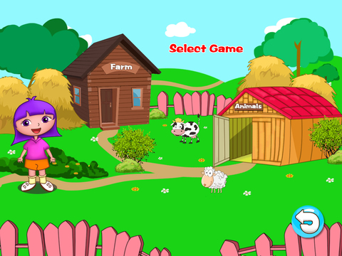 Anna's animals farm house - (Happy Box)free english learning toddler games screenshot 7