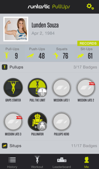 Runtastic Pull-Ups PRO Trainer screenshot 5