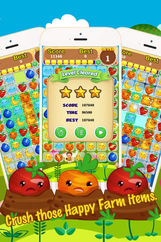 Happy Farm Country 3 Match Game - náhled
