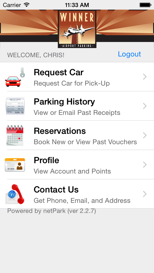 Winner Airport Parking Apps 148Apps