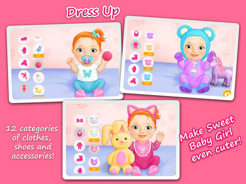 Sweet Baby Girl Daycare 3 - Kids Game by APIX Educational Systems