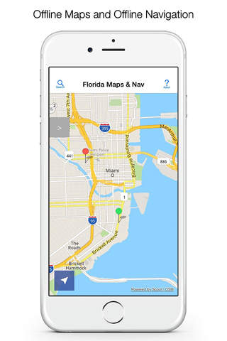 Florida Offline Maps and Offline Navigation - náhled