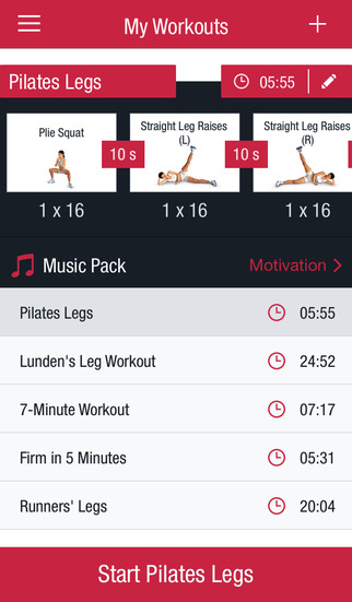 Runtastic Leg Trainer Workouts screenshot 5