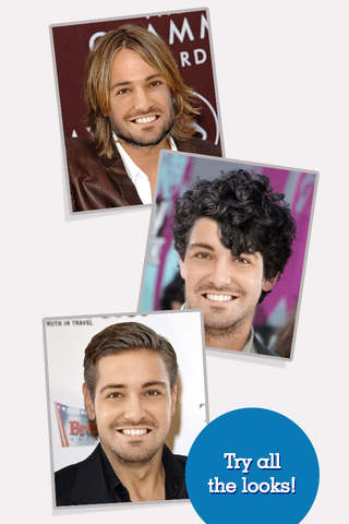 FACEinHOLE® Hairstyles for Men - Change your hairc - náhled