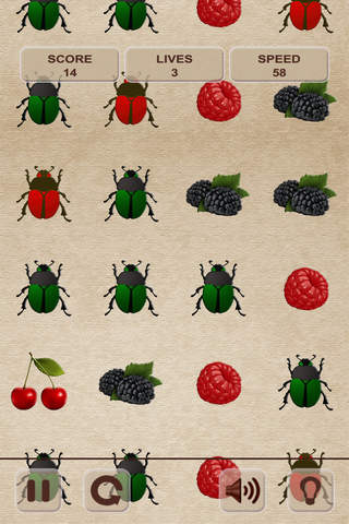 Don't tap the bugs! Collect berries! - náhled