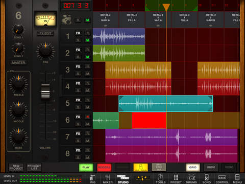 AmpliTube CS for iPad screenshot 4