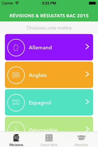 BAC S 2016 : Révisions, Calcul Note, Résultats - náhled