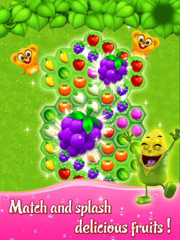 Crazy Fruit Link Ace match 3 fruit sugar mania and fruit blast bomb