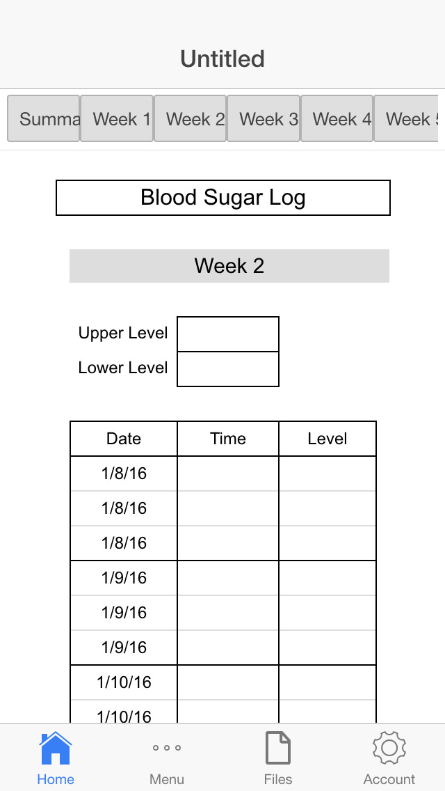 Blood Sugar Log screenshot 2