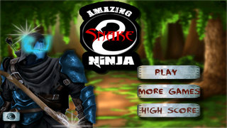 Amazing Snake Ninja - Interesting Bow and Arrow Game screenshot 1