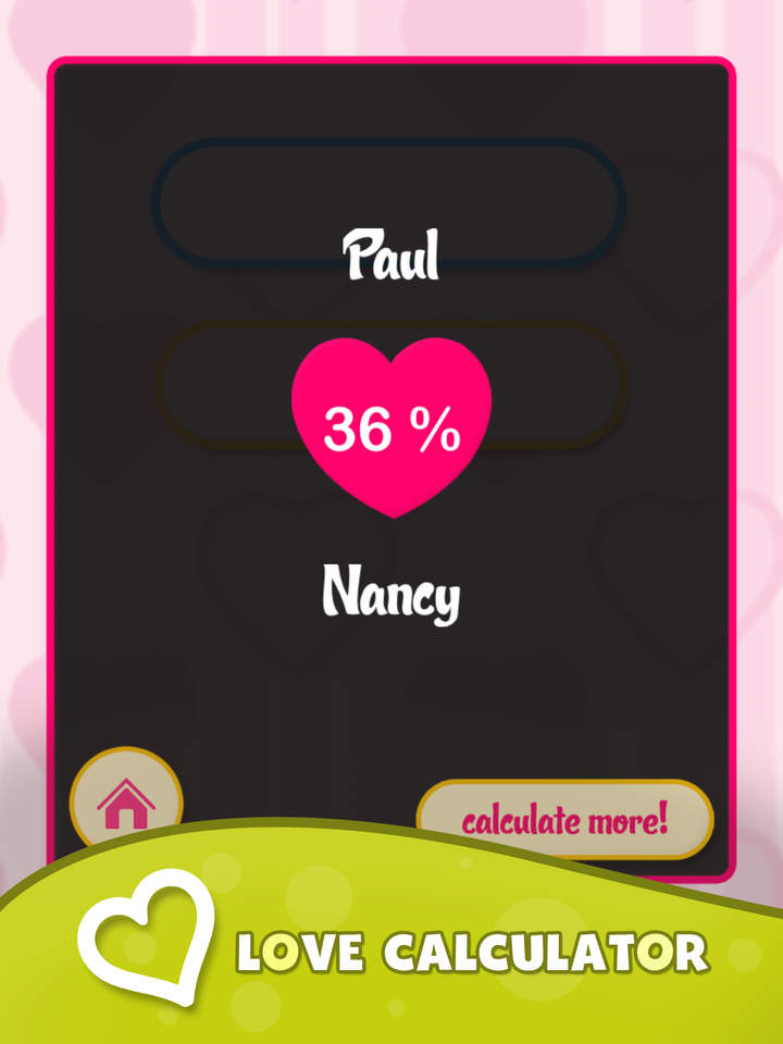 Love Calculator - Free Love Calculating Game for Boys and Girls - AppRecs