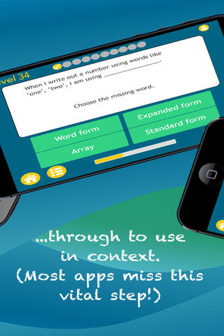 Math Vocab 2 - Fun Learning Game for Improved Math - náhled