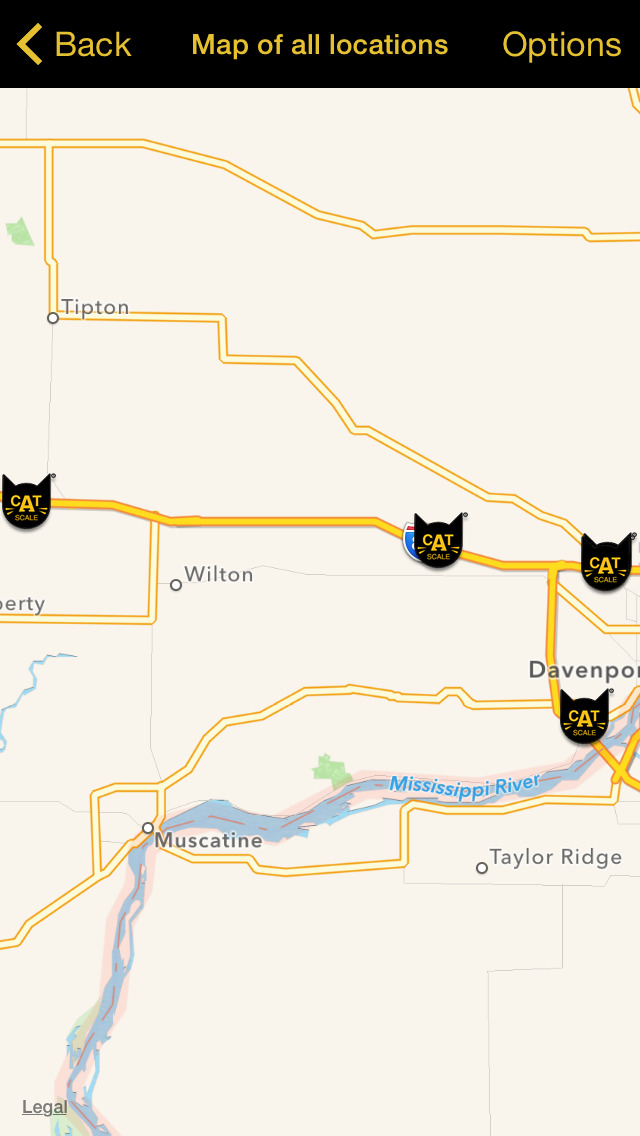 CAT Scale Locator Apps 148Apps