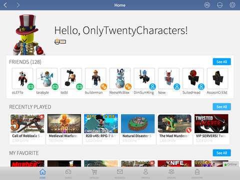 ROBLOX FOR iPad!