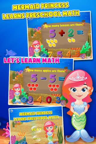Mermaid Princess Preschool Adventure: Basic Additi - náhled