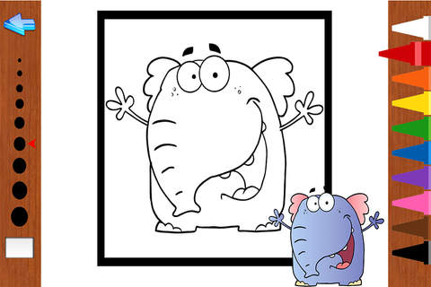 Free Kids Coloring Book - Cute Cartoon Learning Fo - náhled