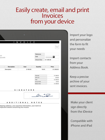 Invoice Maker Plus | Create, Send, Print PDF files - náhled