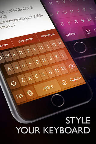 Keyboard - Color keyboard themes - náhled