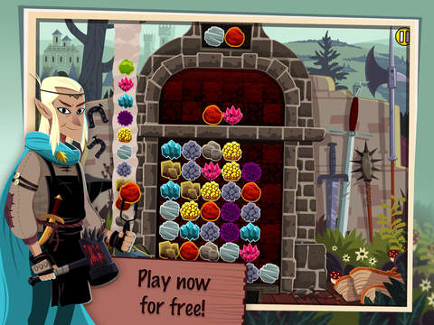 Elfcraft - Match 3 Stones screenshot 6
