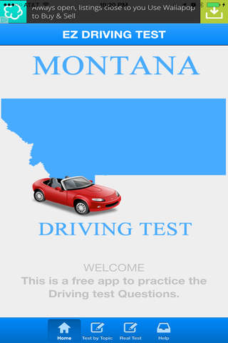 Montana Basic Driving Test - náhled