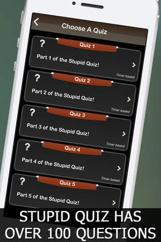 Stupid Quiz! - náhled