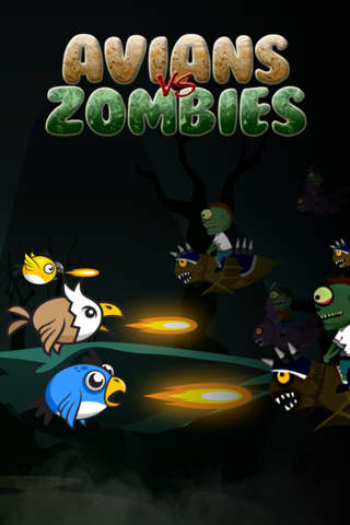 Avians vs. Zombie-s – Ghost Birds Flying on the Gr - náhled