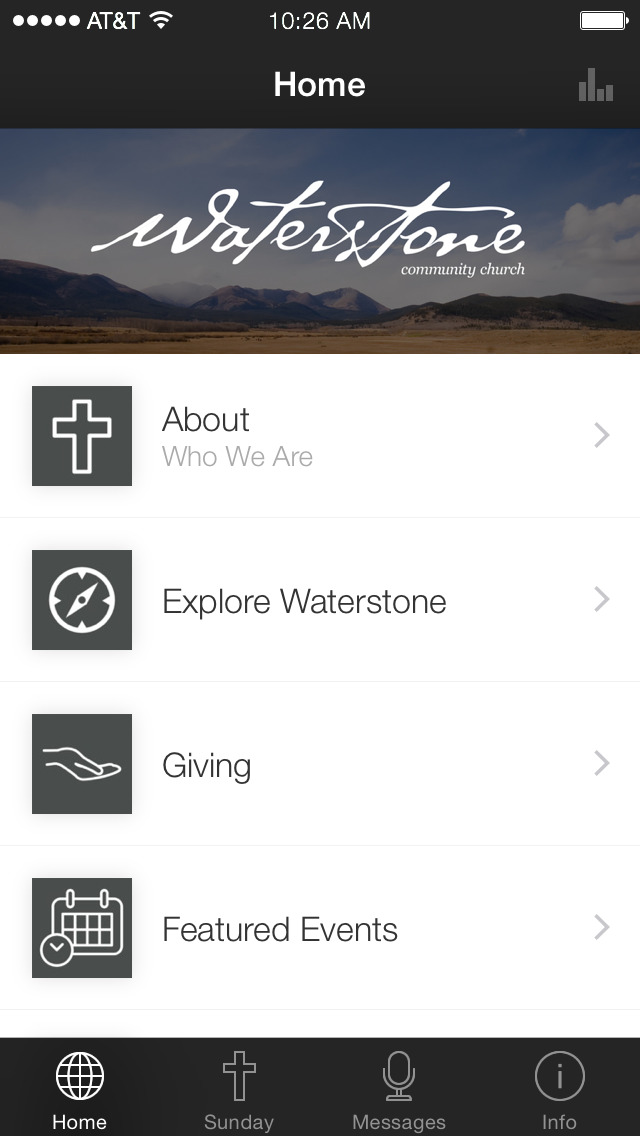 Waterstone Church App screenshot 1
