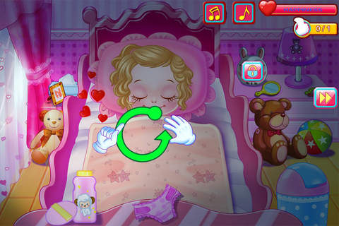 Baby Caring Games with Anna, Be the mommy and take - náhled