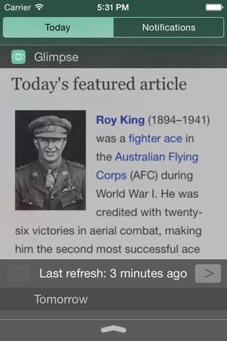 Glimpse - Webpages for your Watch and Notification - náhled