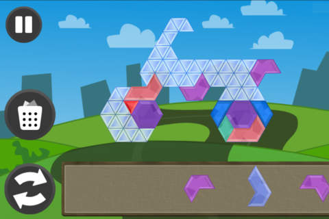 Puzzle Inlay Lost Shapes - náhled