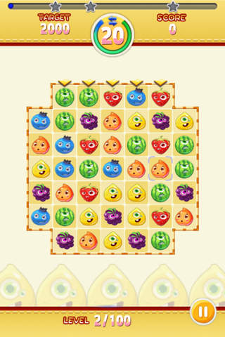 Jelly Fruits Farm Blast Free - náhled