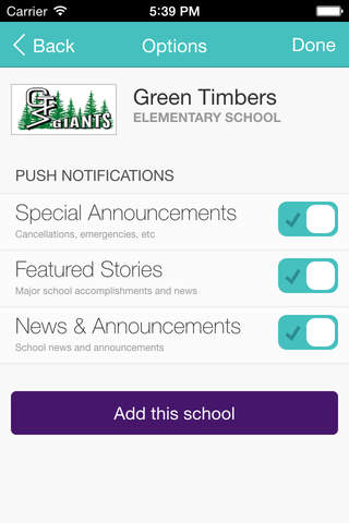 SchoolLink - náhled