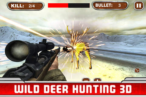Wild Deer Hunting 3D Game Free - náhled