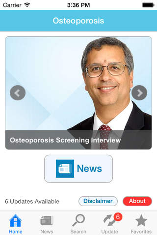 Osteoporosis by AZoMedical - náhled