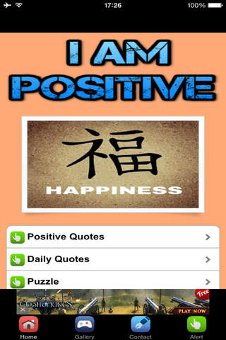 Positive Quotes - Be Positive - náhled