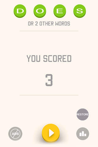 Four Word Game - náhled