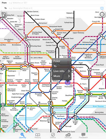 Transit London - UK journey planner for NationalRail, TFL, bus and flight by NAVITIME screenshot 6
