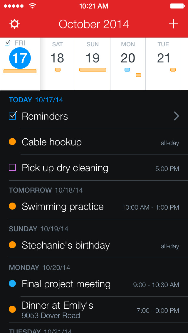 Fantastical - Calendar & Tasks screenshot 1