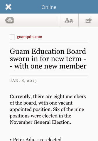 Access Guam - náhled