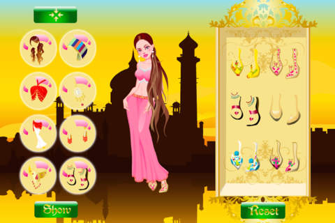 Beautiful Indian Girl Dress Up - náhled