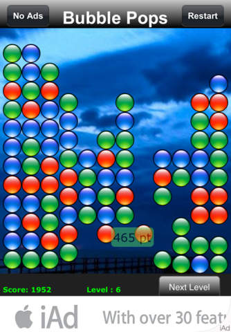 Bubble Pops! - Free Bubble Busting Strategy Game - náhled