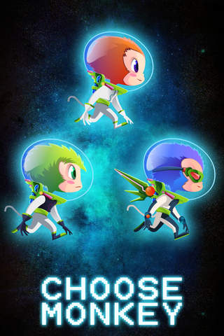 A Space Monkey Run by Uber Zany - náhled