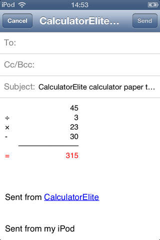 Calculator Elite Free - calcultor for ipad,iphone  - náhled