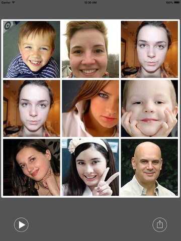 Instant Face Collage - create beautiful layouts with your photos! screenshot 7