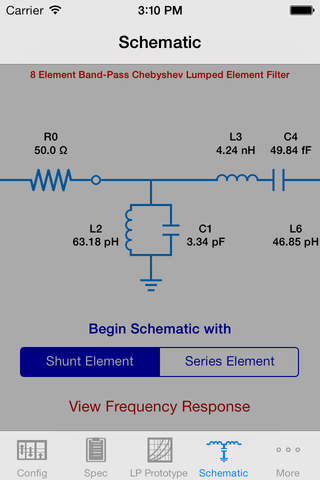 Filter Designer Mobile - náhled