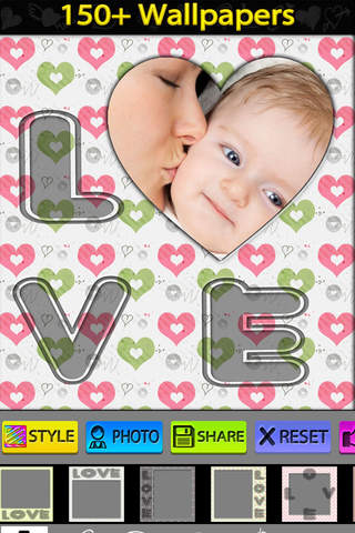 Love Greeting Cards and Stickers - náhled